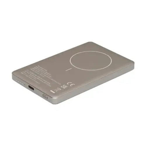 Magnetische powerbank RCS aluminium 5.000 mAh (262755)