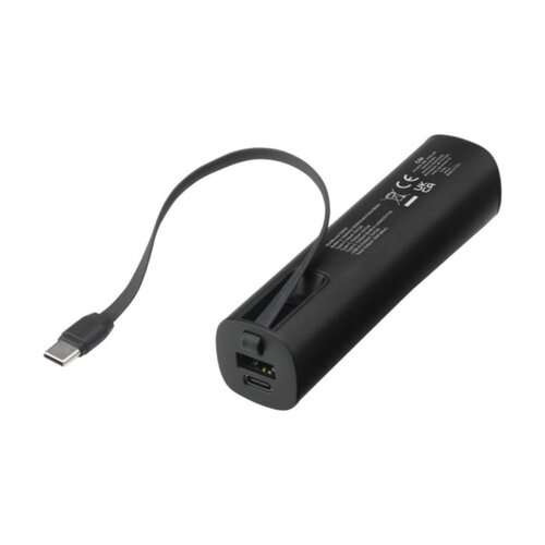 SlimBoost RCS powerbank 5000 mAh (263219) met geïntegreerde USB-C-kabel