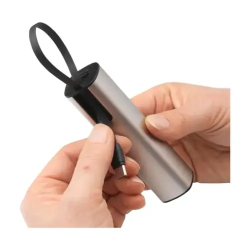 SlimBoost RCS powerbank 5000 mAh (263219) met geïntegreerde USB-C-kabel