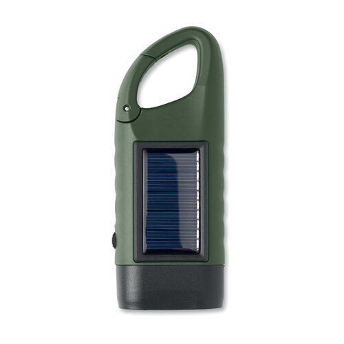 DéBlé CRANCH zonnezaklamp met dynamo (MO3149) bedrukt met logo
