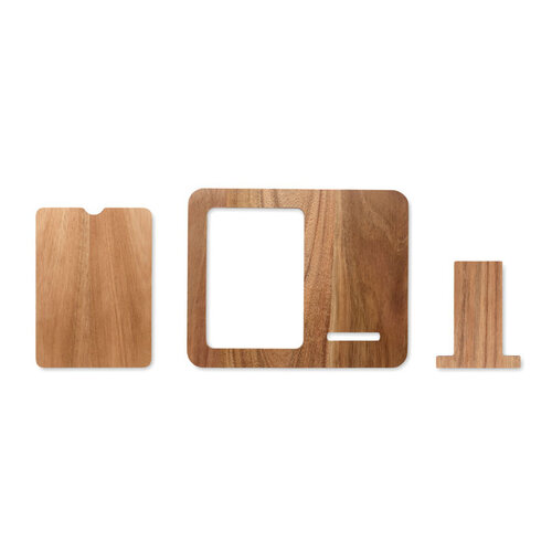 DéBlé Acacia frame & lader 15W (MO3138) bedrukken met logo
