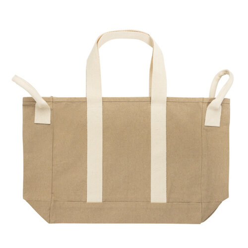 BEAU AWARE strandtas 400 gsm gerecycled canvas P763.55 bedrukt met logo