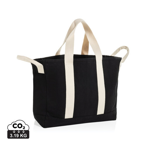 BEAU AWARE strandtas 400 gsm gerecycled canvas P763.55 bedrukt met logo