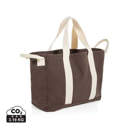 BEAU AWARE strandtas 400 gsm gerecycled canvas P763.55 bedrukt met logo