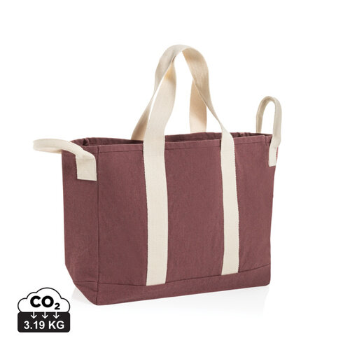 BEAU AWARE strandtas 400 gsm gerecycled canvas P763.55 bedrukt met logo