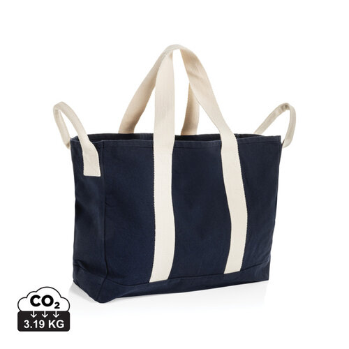 BEAU AWARE strandtas 400 gsm gerecycled canvas P763.55 bedrukt met logo
