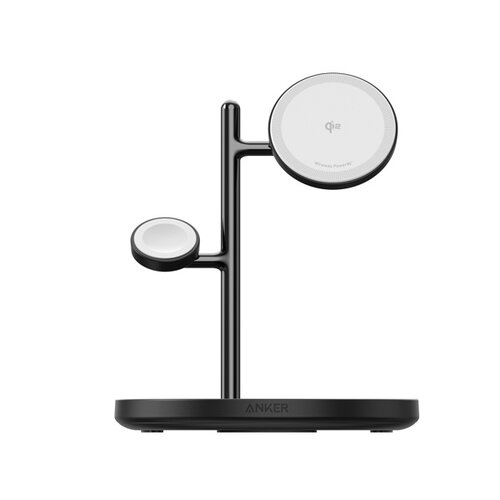 DéBlé Anker MagGo draadloze oplaadstandaard (3-in-1-standaard) (RBB25M3) bedrukken met logo
