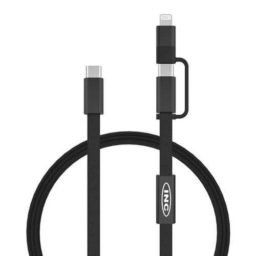 DéBlé Arc RCS 60W 120 cm 2-in-1 snellaadkabel (P302.58) bedrukken met logo