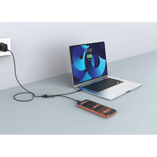 DéBlé Terra 100W RCS Dual USB-C oplaadkabel (P302.99) bedrukken met logo