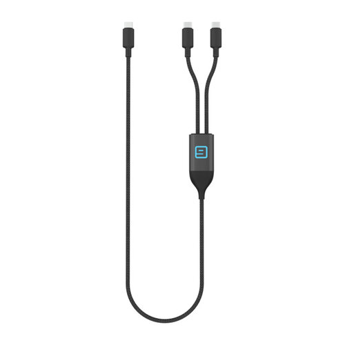 DéBlé Terra 100W RCS Dual USB-C oplaadkabel (P302.99) bedrukken met logo