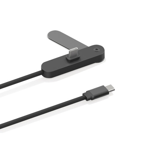 DéBlé Aluvia RCS 65W PD-kabel met verstelbare telefoonstandaard (P302.74) bedrukken met logo