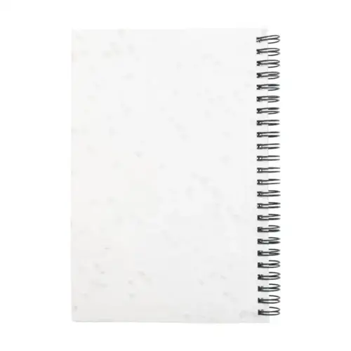 Seed Paper A5 notitieboek met zaadpapier 269100 bedrukt met logo