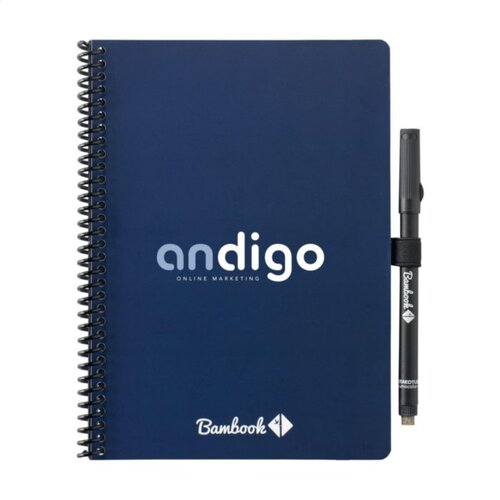 Bambook Classic Original A5 uitwisbaar notitieboek 262469 bedrukt met logo