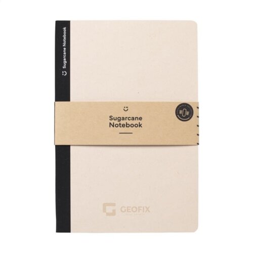 Sugarcane A5 notitieboek suikerrietpapier 263472 bedrukt met logo