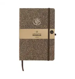 CoffeeGround Cork A5 notitieboek 263877 bedrukt met logo