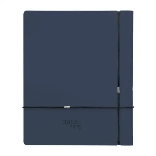 Recycled Leather Refillable A5 notitieboek 269139 bedrukt met logo