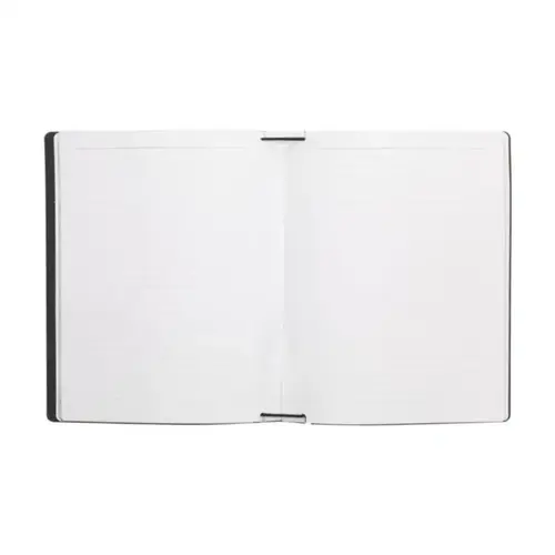 Recycled Leather Refillable A5 notitieboek 269139 bedrukt met logo