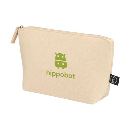 SmartBag GRS RPET Felt accessoire-tasje (261893) bedrukt met logo