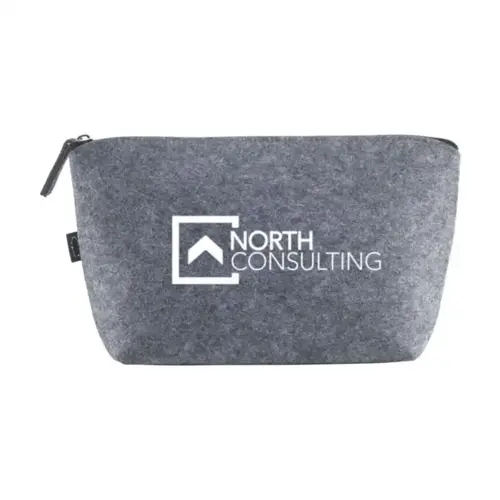 SmartBag GRS RPET Felt accessoire-tasje (261893) bedrukt met logo