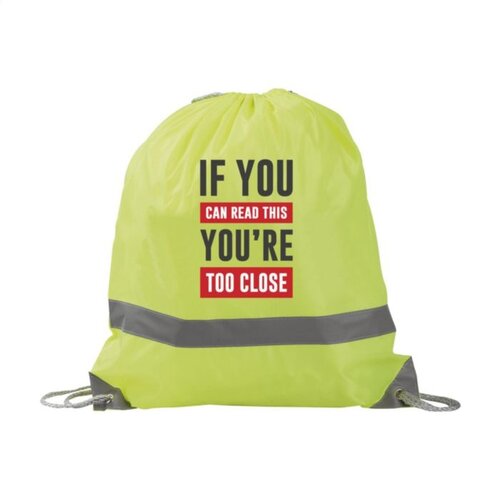 DéBlé SafeBag reflecterende rugzak 263388 bedrukt met logo