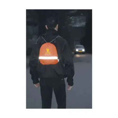 DéBlé SafeBag reflecterende rugzak 263388 bedrukt met logo