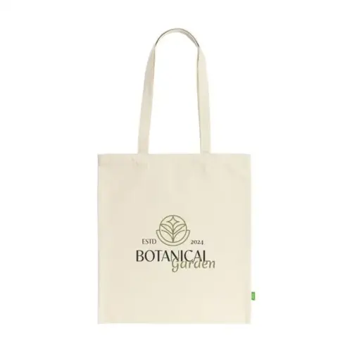 DéBlé Organic Canvas Shopper 320 g/m² 260851 bedrukt met logo