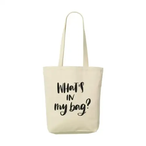 DéBlé Canvas ShoppyBag 270 g/m² 264033 bedrukt met logo