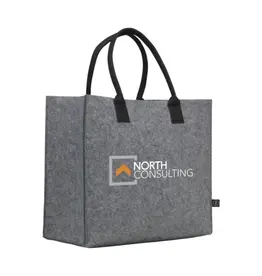 DéBlé BigShopper Argus GRS RPET Felt winkeltas 264082 bedrukt met logo