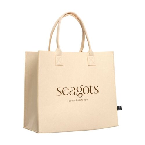 DéBlé BigShopper Argus GRS RPET Felt winkeltas 264082 bedrukt met logo