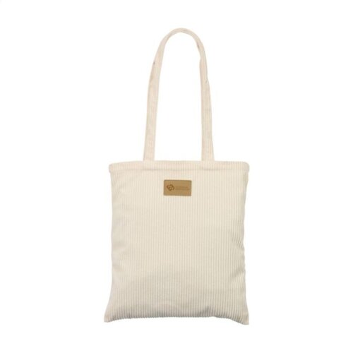 DéBlé Alfie GRS Recycled Corduroy Shopper 264097 bedrukt met logo