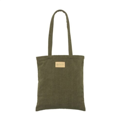 DéBlé Alfie GRS Recycled Corduroy Shopper 264097 bedrukt met logo
