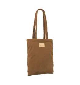 DéBlé Alfie GRS Recycled Corduroy Shopper 264097 bedrukt met logo
