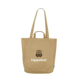 DéBlé Organic Cotton Canvas Tote Bag Colour 265231 bedrukt met logo