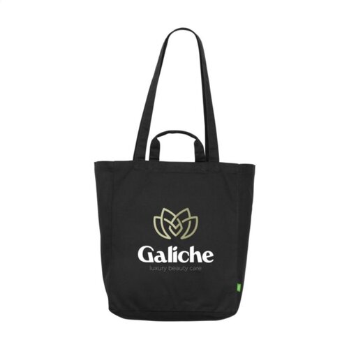 DéBlé Organic Cotton Canvas Tote Bag Colour 265231 bedrukt met logo