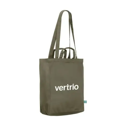 DéBlé Organic Cotton Canvas Tote Bag Colour 265231 bedrukt met logo