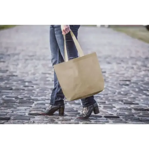 DéBlé Elegance Bag jute shopper 260849 bedrukt met logo