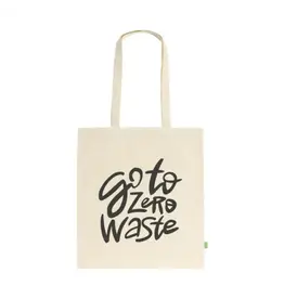 DéBlé Organic Cotton Shopper Natural 140 g/m² 260852 bedrukt met logo