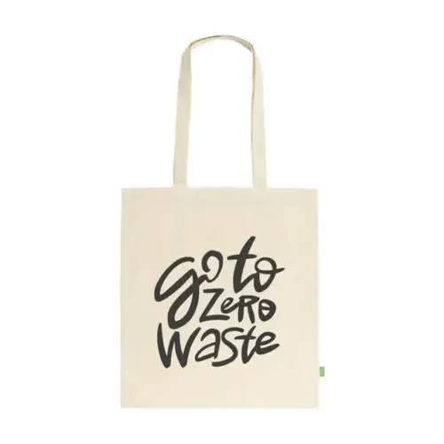 DéBlé Organic Cotton Shopper Natural 140 g/m² 260852 bedrukt met logo