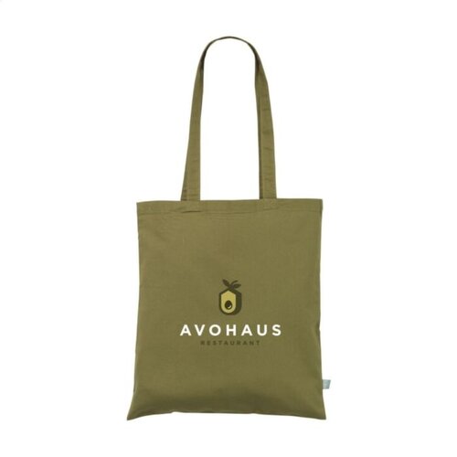 DéBlé Organic Cotton Shopper Colour 140 g/m² 261754 bedrukt met logo