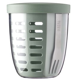 DéBlé Mepal Ellipse Fruit & Veggie Pot 600 ml 113181 bedrukt met logo