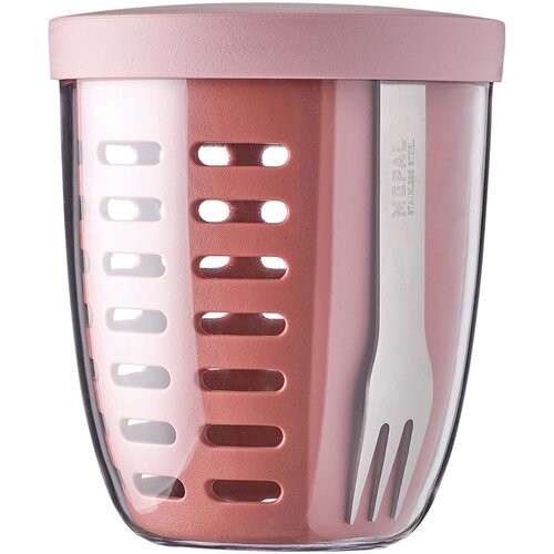DéBlé Mepal Ellipse Fruit & Veggie Pot 600 ml 113181 bedrukt met logo