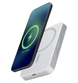 DéBlé Avis 10.000 mAh magnetische aluminium powerbank 124445 gegraveerd met logo