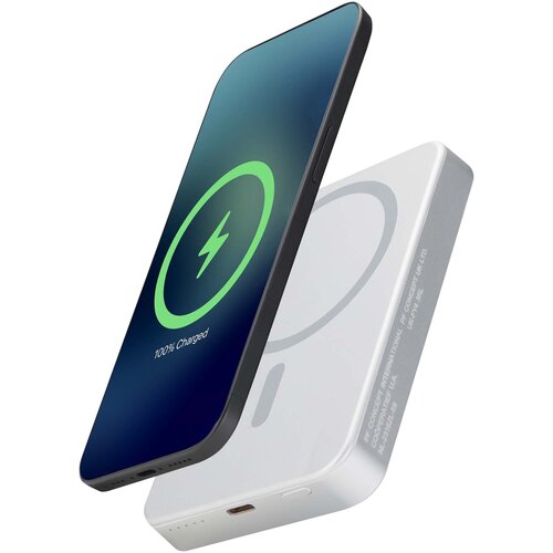 DéBlé Avis 10.000 mAh magnetische aluminium powerbank 124445 gegraveerd met logo