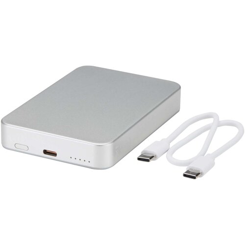 DéBlé Avis 10.000 mAh magnetische aluminium powerbank 124445 gegraveerd met logo