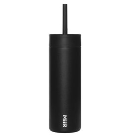 DéBlé MiiR Sipper waterfles met rietje 473 ml 100934 bedrukt met logo