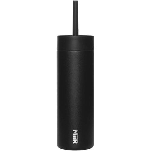 DéBlé MiiR Sipper waterfles met rietje 473 ml 100934 bedrukt met logo