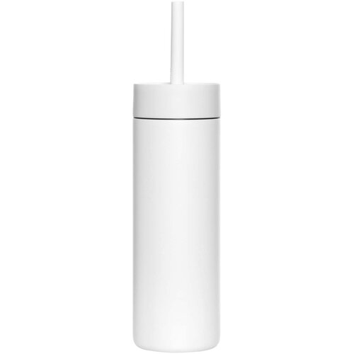 DéBlé MiiR Sipper waterfles met rietje 473 ml 100934 bedrukt met logo