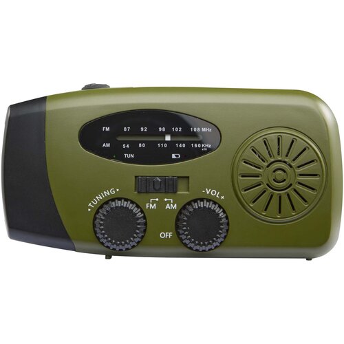 DéBlé Avior RCS gerecyclede noodradio 124514 bedrukt met logo
