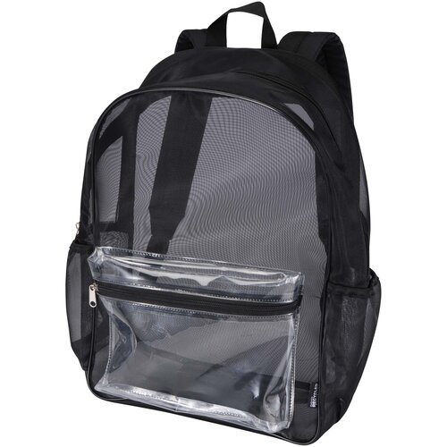 DéBlé Mesh gerecyclede rugzak 18L 130137 bedrukt met logo