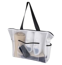 DéBlé Mesh gerecyclede shopper 23L 130138 bedrukt met logo